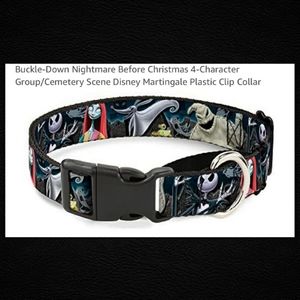 Nightmare Before Christmas Dog Collar